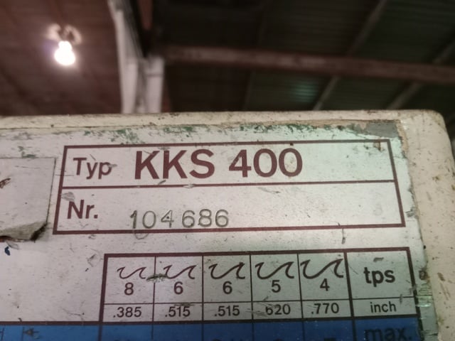 Kaltenbach #KKS-400, Automatic Cold Saw - Image 3