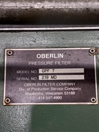 Oberlin Fully Automatic Pressure Filter Chip Processing System - Image 4