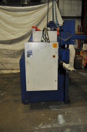 150 Ton, Atlantic #HDE150-12, hydraulic press brake, 12' overall, 10' 2" between housing, 4.72" stroke - Image 5