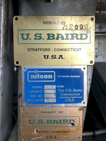 Nilson #S-1, Fourslide Wire Former, 3/32" wire diameter, 1-3/8" strip width, AC Drive, 8" feed, 2 HP Motor - Image 7