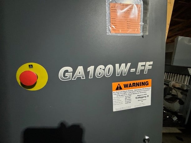 200 HP 1785 RPM WEG, Frame 504/5TSD, 460 Volts, Atlas Copco 1080-4148-09 - Image 2