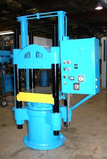 200 Ton, Up-act., 4-post, 24" x24", elec.platens, 15" -28" DL, 15" stroke, controls, #1553 (10 available) - Image 1