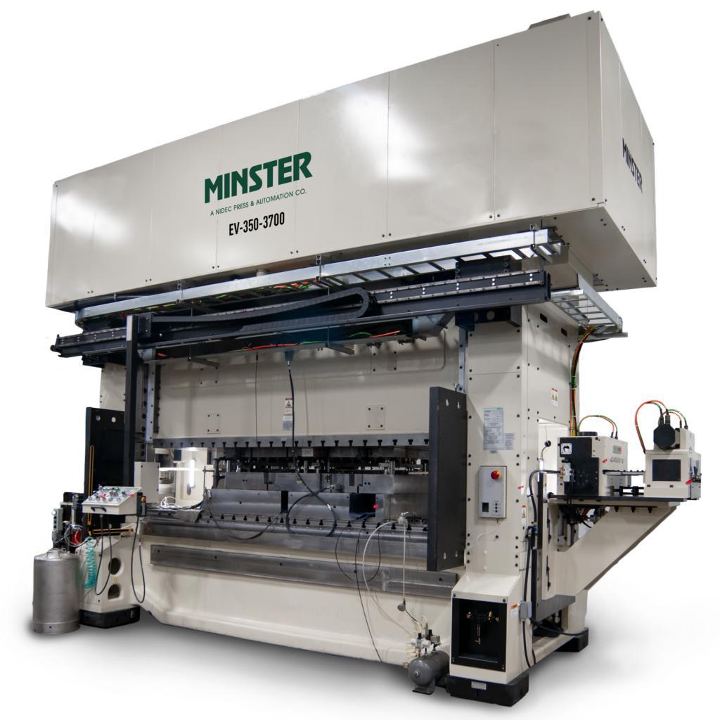 315 Ton, Minster #EV-315-3700-1205, Flywheel Lamination Press, 350 SPM, 1.3" Stroke, 2023 - Image 1