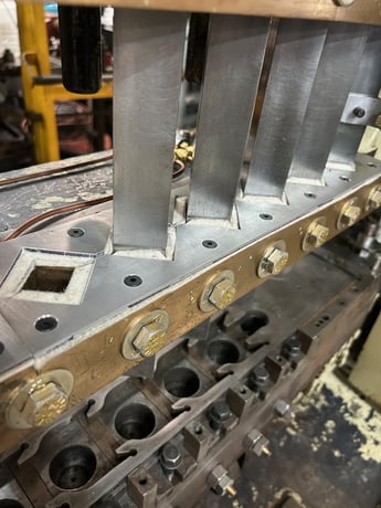 10 Ton, Waterbury-Farrel #1012+1 ICOP, eyelet & transfer press, Minster clutch mint, 2" stroke, 13 station - Image 10