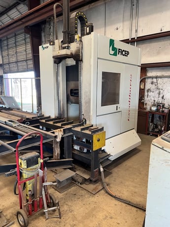 Ficep #1201-DE, Beam Line, 47.25" Section Depth, 25 HP, 4000 RPM, 6 ATC, 2014 - Image 5
