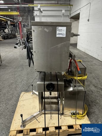 Filamatic Bottle Filling Line, 60 Units/min., NJM Beltorque #BT-IC Capper, Wrap Around Labeler, 2015 - Image 4