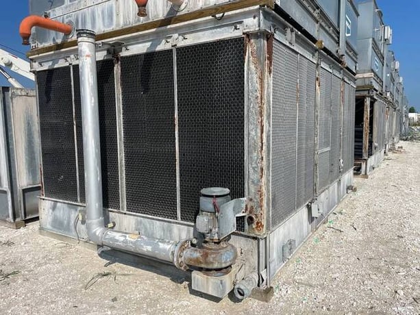 713 Ton, Evapco #ATC-1426E-1G, Evaporative Condenser, 81.5 cu. Vol., 126000 CFM, 400 PSI, 7.5 HP, 460 V., 2009 - Image 9
