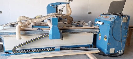 Baileigh #WR-84V, CNC Router, 220V 1 Ph, Cyclone DC2100C Dust Collector, 4x8' Table, 2023 - Image 1