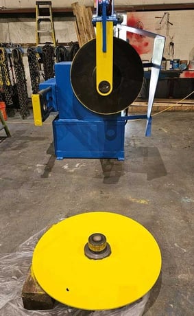 NCM, Scrap Winder, 1' x 0.135", 30" diameter X 24" width Capacity, Clam Shell Type Open, Hydraulic Cylinder - Image 2