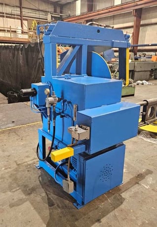NCM, Scrap Winder, 1' x 0.135", 30" diameter X 24" width Capacity, Clam Shell Type Open, Hydraulic Cylinder - Image 4