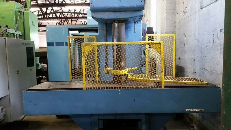 Hannifin C-Frame Press, 96" x 21" Bed, 18" Stroke, 15" Throat, 15 HP, 1725 RPM, 440 V. - Image 2