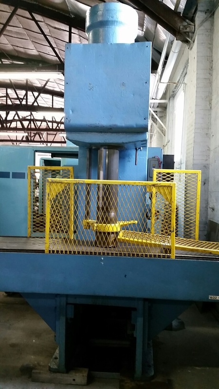 Hannifin C-Frame Press, 96" x 21" Bed, 18" Stroke, 15" Throat, 15 HP, 1725 RPM, 440 V. - Image 5