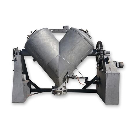 30 cu.ft. Stainless Steel V-Cone, Mixer Blender w/ Intensifier, 36" diameter, 16 RPM, 480 V. - Image 1