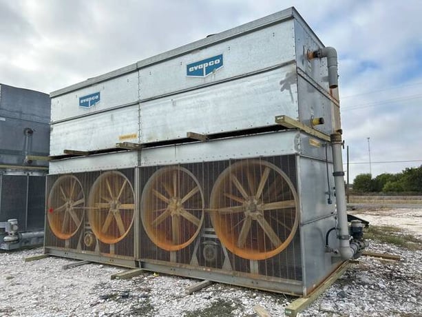 950 Ton, Evapco #PMCA-950, Evaporative Condenser, 13700 CFM, 400 PSI, 1370 GPM, (4) Motors, 2012 - Image 2