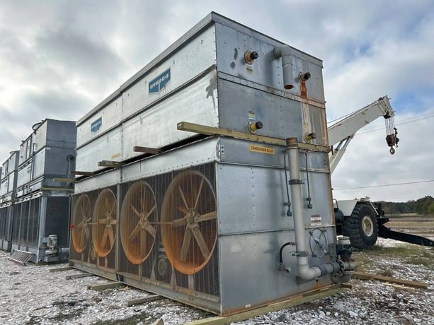 950 Ton, Evapco #PMCA-950, Evaporative Condenser, 13700 CFM, 400 PSI, 1370 GPM, (4) Motors, 2012 - Image 3