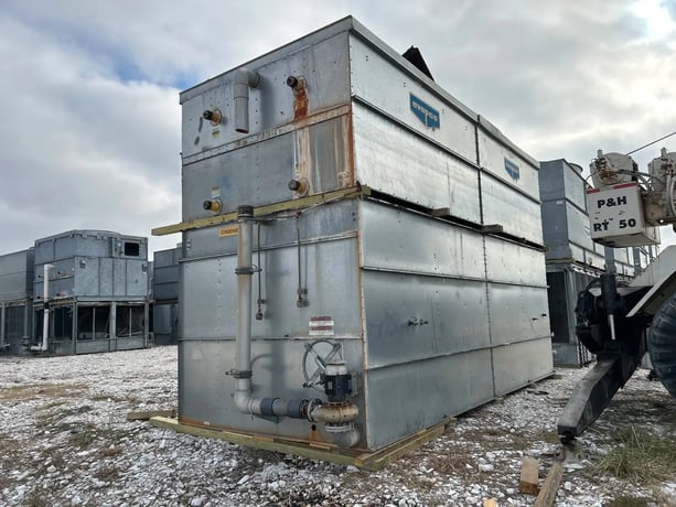 950 Ton, Evapco #PMCA-950, Evaporative Condenser, 13700 CFM, 400 PSI, 1370 GPM, (4) Motors, 2012 - Image 5