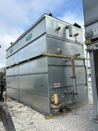 950 Ton, Evapco #PMCA-950, Evaporative Condenser, 13700 CFM, 400 PSI, 1370 GPM, (4) Motors, 2012 - Image 6