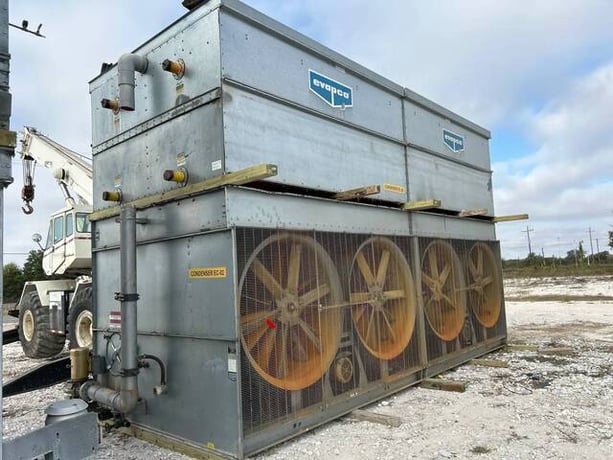 950 Ton, Evapco #PMCA-950, Evaporative Condenser, 13700 CFM, 400 PSI, 1370 GPM, (4) Motors, 2012 - Image 7