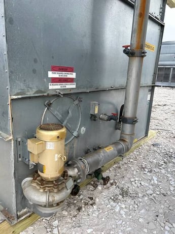 950 Ton, Evapco #PMCA-950, Evaporative Condenser, 13700 CFM, 400 PSI, 1370 GPM, (4) Motors, 2012 - Image 10