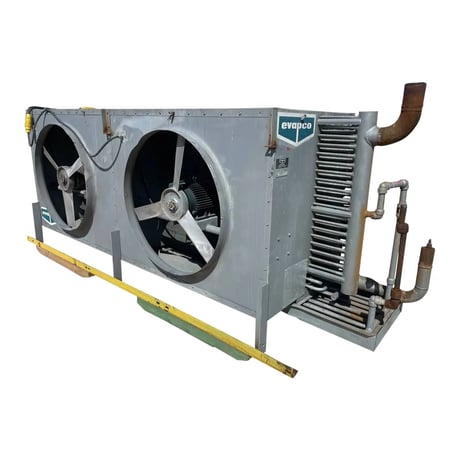 2 Fans, Evapco #NTL2-4983-750, Ammonia Evaporator Coil, Low Temperature, 41172 CFM, 2 Motor, 1750 RPM, 1996 - Image 2