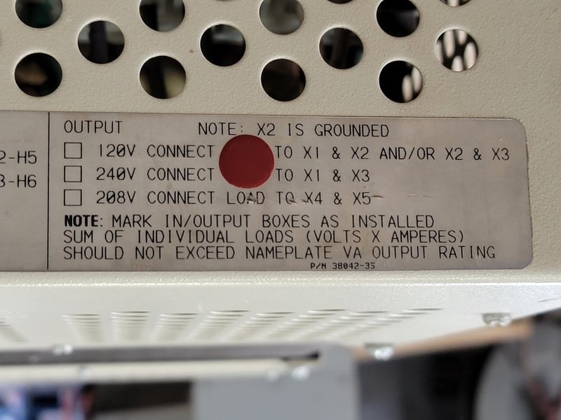 5 KVA 600 Pri. 120/240 Sec., Sola #63-29-250-8, 3-Phase, Constant Voltage Transformer, MCR Series - Image 8