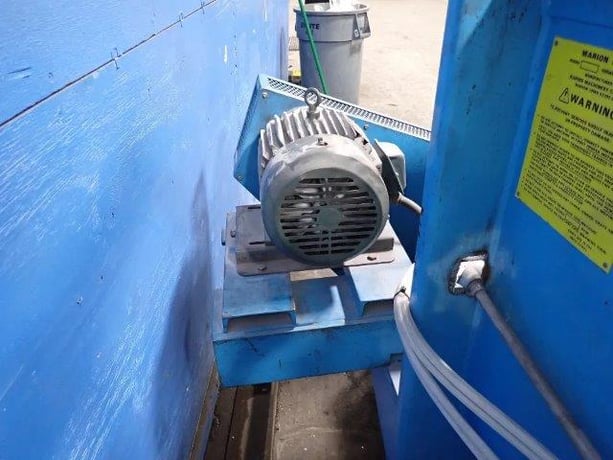 30 cu.ft. Marion #4010, Carbon Steel paddle mixer, 38" diameter x 48" long chamber - Image 4