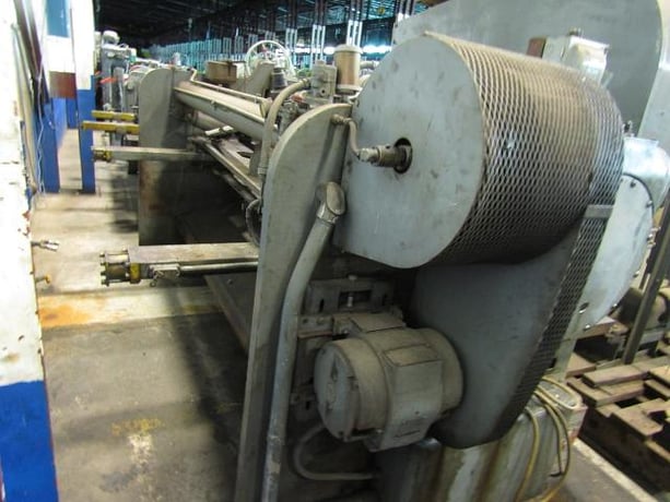 3/16" x 10' Lodge & Shipley #S0310AB, power shear, 18-1/2" throat, 10' 4" DBH, 60spm, #108211 - Image 2