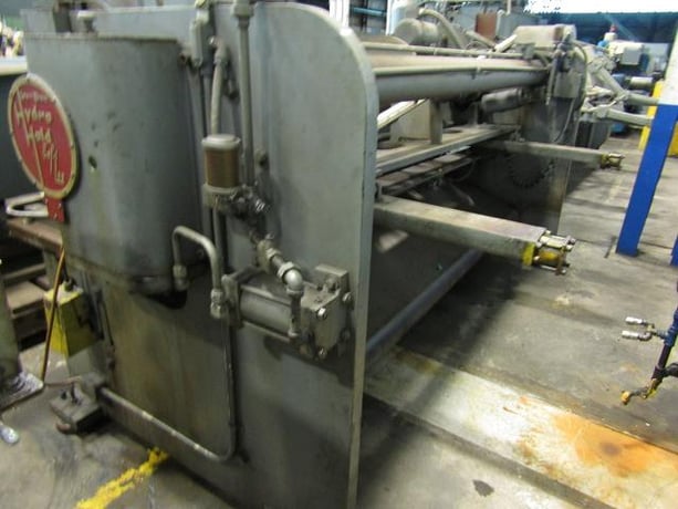 3/16" x 10' Lodge & Shipley #S0310AB, power shear, 18-1/2" throat, 10' 4" DBH, 60spm, #108211 - Image 3