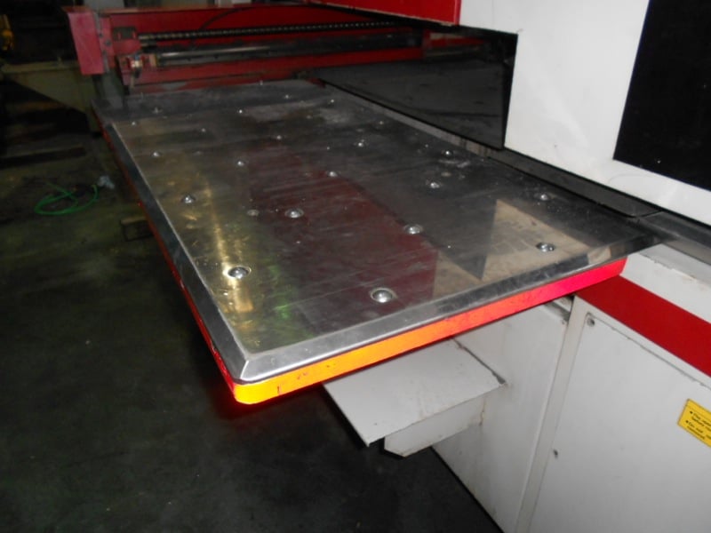 22 Ton, Nisshinbo #MAP-1000, CNC Turret Punch Press, 39.37" x99.2" sheet size, 80 PSI, Nisshinbo Palvision - Image 5