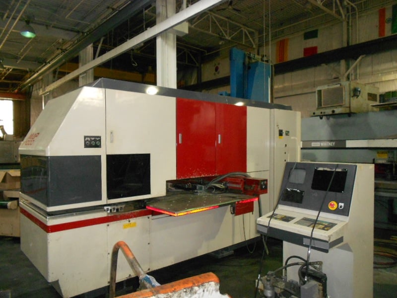 22 Ton, Nisshinbo #MAP-1000, CNC Turret Punch Press, 39.37" x99.2" sheet size, 80 PSI, Nisshinbo Palvision - Image 7