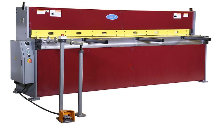 10 gauge x 8' GMC #HS-0810MD, hydraulic metal shear, 14-18 SPM, 16" throat, 26" Back Gauge, new - Image 4