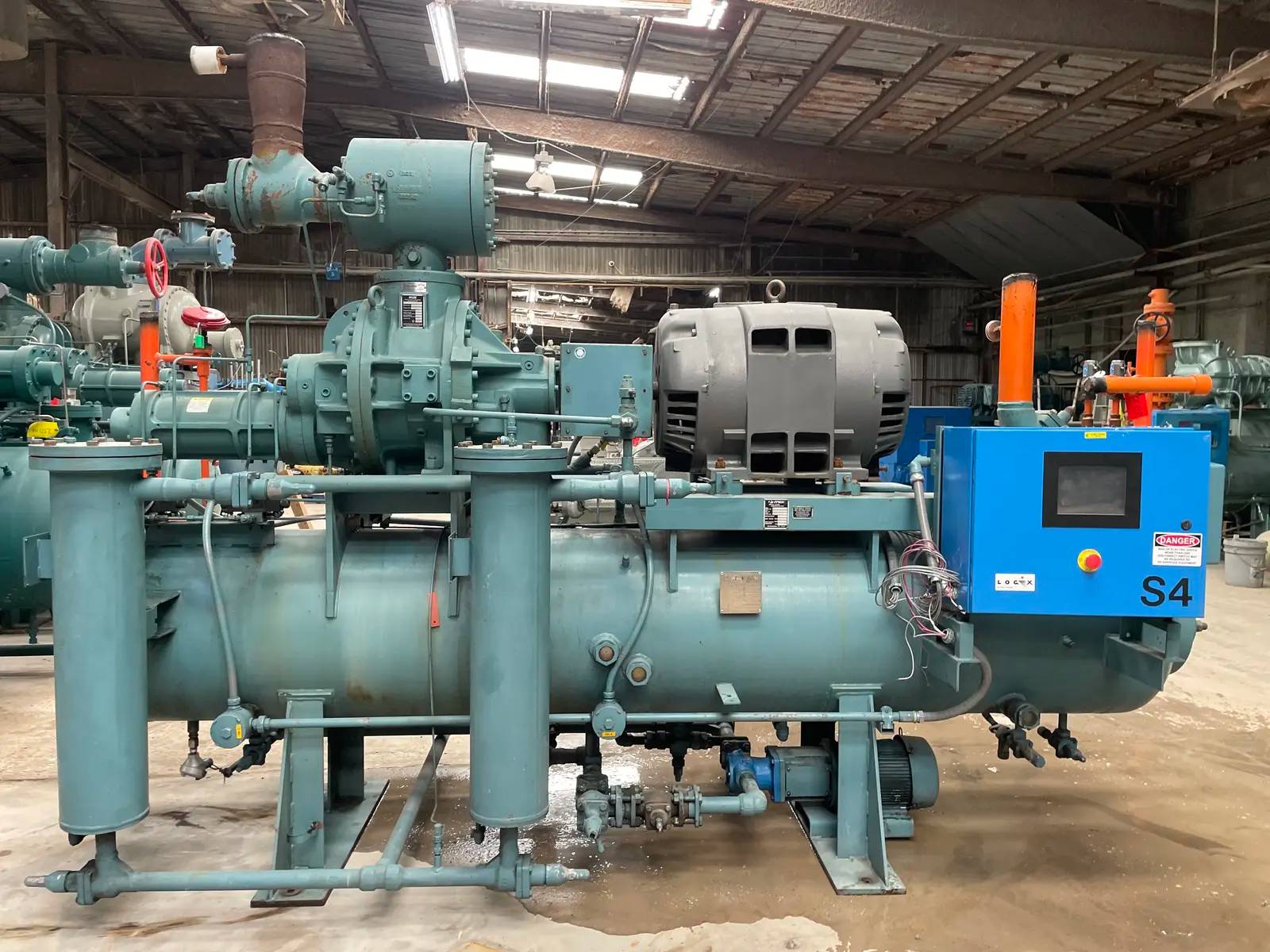 100 HP Mycom #UN6WB, 6-Cylinder Reciprocating Compressor, 460 V., 1,170 RPM, 2014 - Image 3