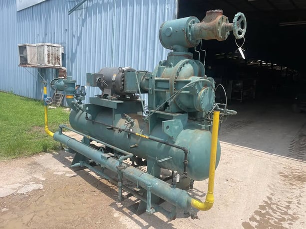 200 HP Frick #RWB-II-100, Rotary Screw Compressor Package, 4,500 RPM, 350 PSIG, 2006, Rebuilt 2017 - Image 6