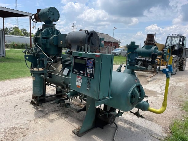 200 HP Frick #RWB-II-100, Rotary Screw Compressor Package, 4,500 RPM, 350 PSIG, 2006, Rebuilt 2017 - Image 9