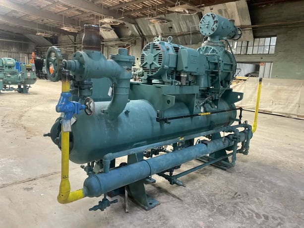 125 HP Frick #RDB-177B, Rotary Screw Compressor, 460 V., 4500 RPM, 250 PSIG, 1995 - Image 7