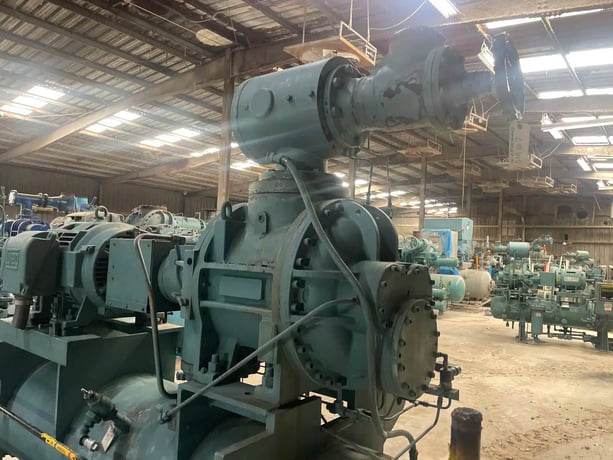 125 HP Frick #RDB-177B, Rotary Screw Compressor, 460 V., 4500 RPM, 250 PSIG, 1995 - Image 9