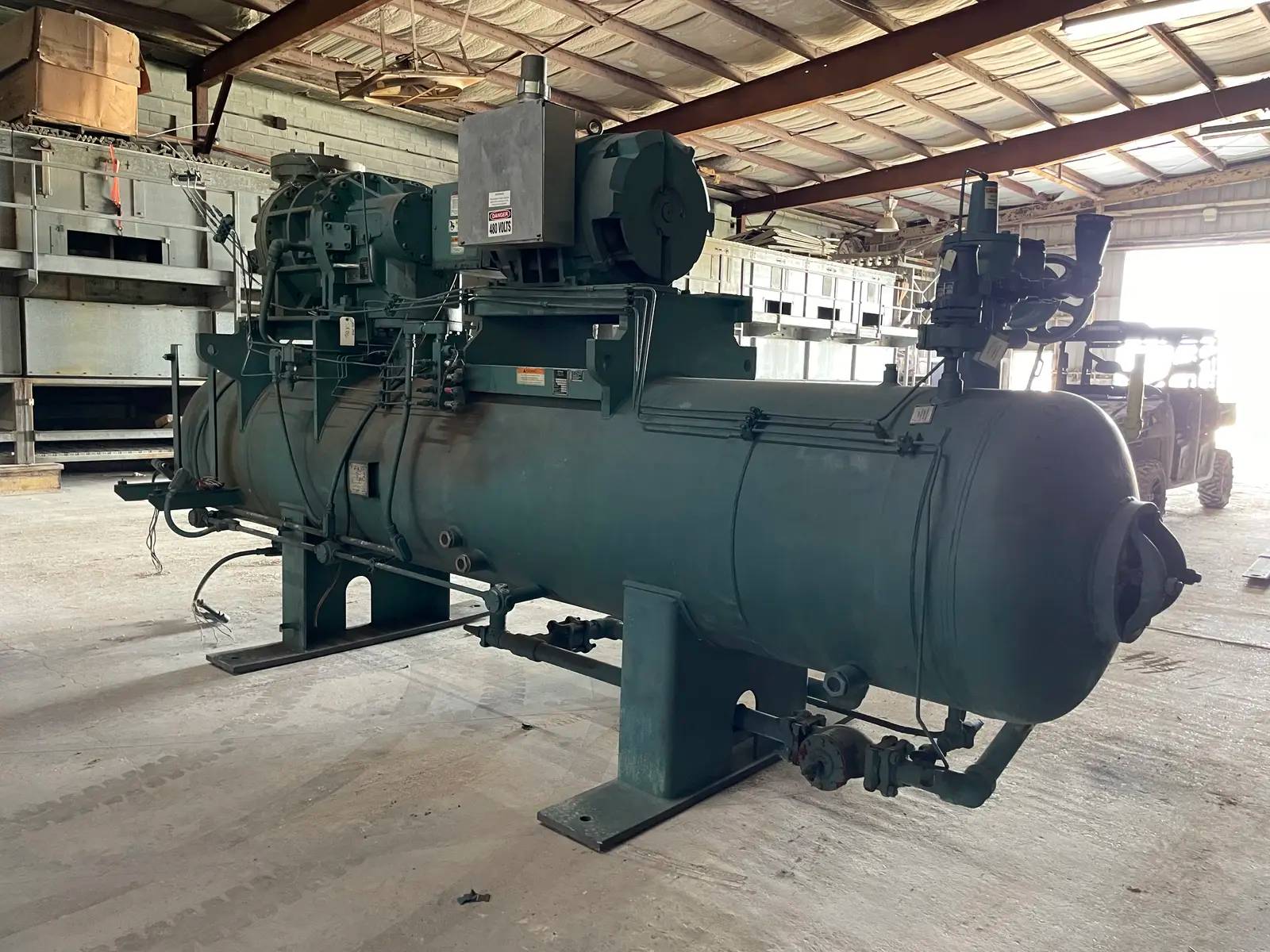 150 HP Frick #RDB-222B, Rotary Screw Compressor, 4500 RPM, 250 PSIG, 1995 - Image 6