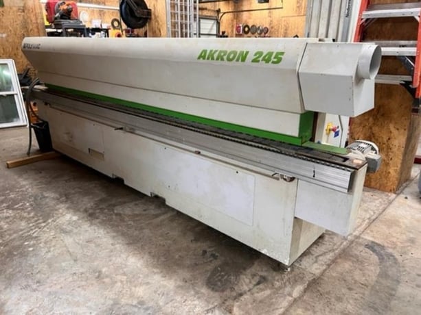 Biesse #Akron-245, Edgebander, .33 HP, 12000 RPM, 39 FPM, 600 V., 2003 - Image 2
