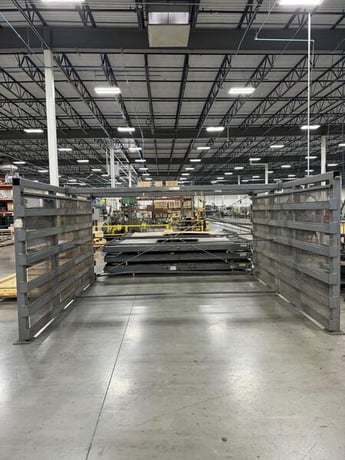 Steel Storage #6H-72X144, Steel Racks, 6 Drawers, 10000 lb. Capacity - Image 1