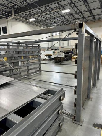 Steel Storage #6H-72X144, Steel Racks, 6 Drawers, 10000 lb. Capacity - Image 7