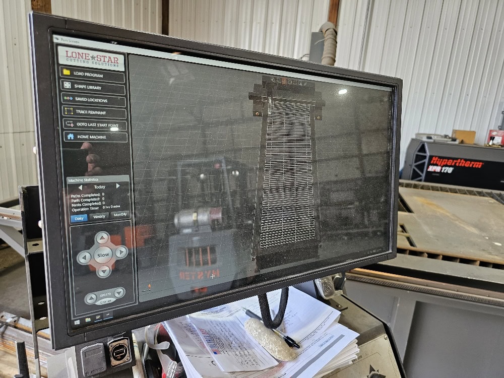 Lone Star #Scout, Plasma Table, 6' x 20' table, Hypertherm XPR 170 Power, ATEK Control, 2022 - Image 3