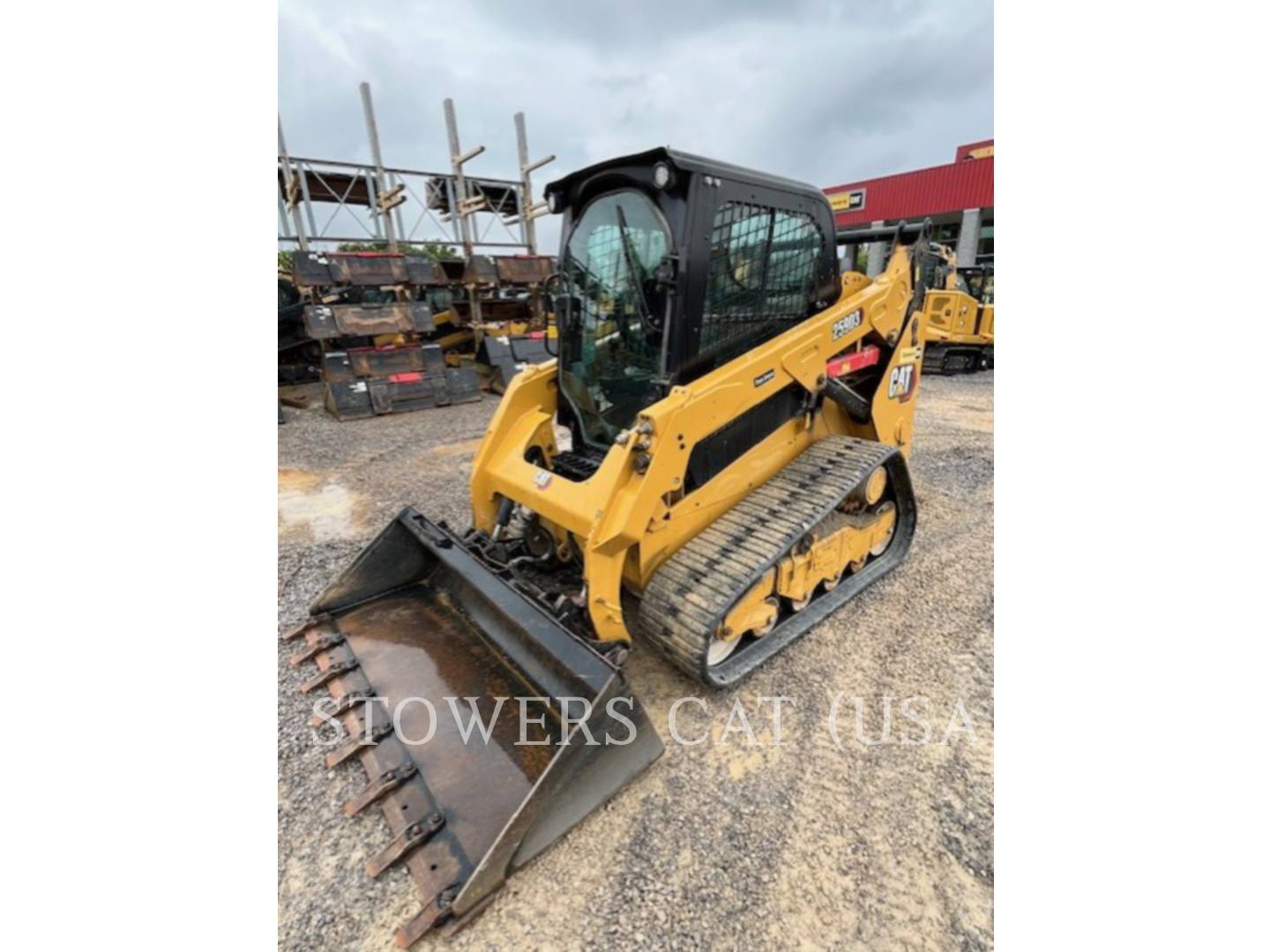 Caterpillar #259D3, Compact Truck Loader, 2-speed travel, 716 hours, S/N: CW911328, 2021 - Image 2