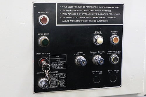 230 Ton, Pacific #FF230-12-I, hydraulic press brake, 12' overall, 126" between housing, 8" stroke, 8" throat - Image 7