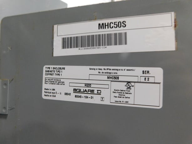 225 Amp. Square D, NQOD panelboard, 4-wire, 120/208Y V.AC, 3 phase - Image 6
