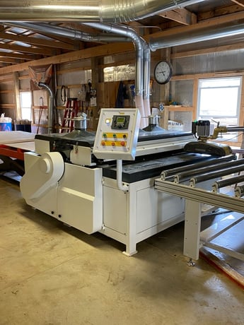 Woodtech Panel Rip Saw with Infeed, 60" and 72" width capacity, new - Image 8