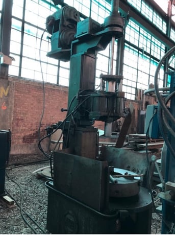 No. 24 Babin Cicle-Matic, automatic indexing bolt circle drill, 0"-27" dia., 24" chk, 33" swg, #5MT, Reeves - Image 1
