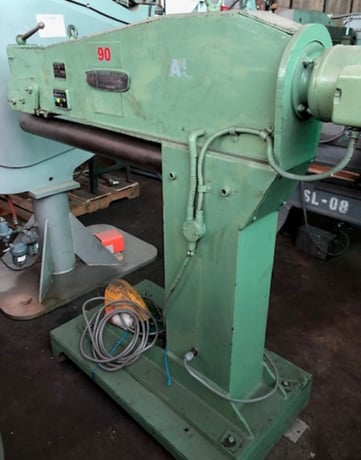 Edwards, 16 gauge, power grooving, 40" throat, stove pipe, tinware, inside & outside seams - Image 2