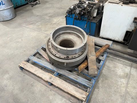26" x 78" Kingston #CL38-2000, Hollow Spindle Lathe, 24" Air Chuck, FANUC oi-TC, 2006 - Image 6