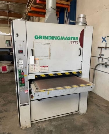 36" GrindingMaster #MSB/B-900, belt grinder including sander - Image 2