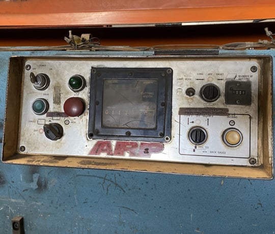 .177" x 13.4' Amada #M-4045, Power Squaring Shear, Amada Control, 40" Backgauge, 50 SPM, 15 HP, 460 V. - Image 4